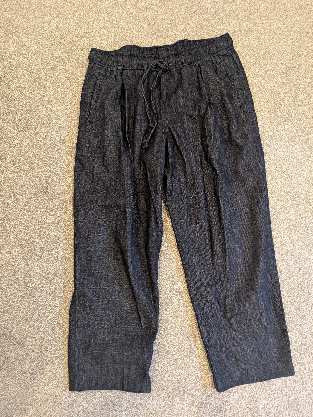 NWOT Old Navy Billie Straight Ankle Trouser Cotton Pants Large Petite